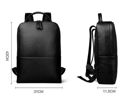 The Skald — Full-Grain Leather Backpack