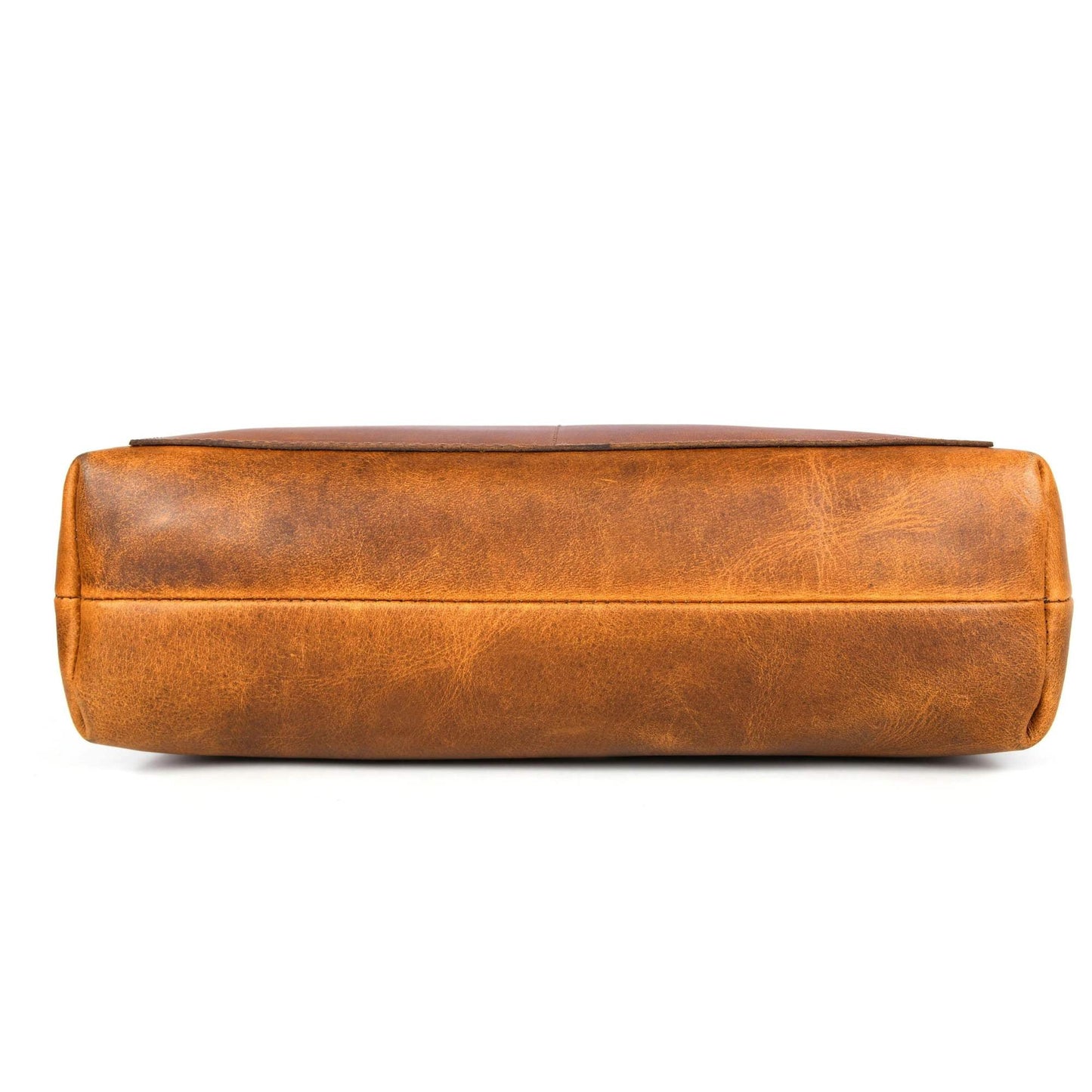 Classic Full-Grain Canadian Leather Tote Bag — Cognac