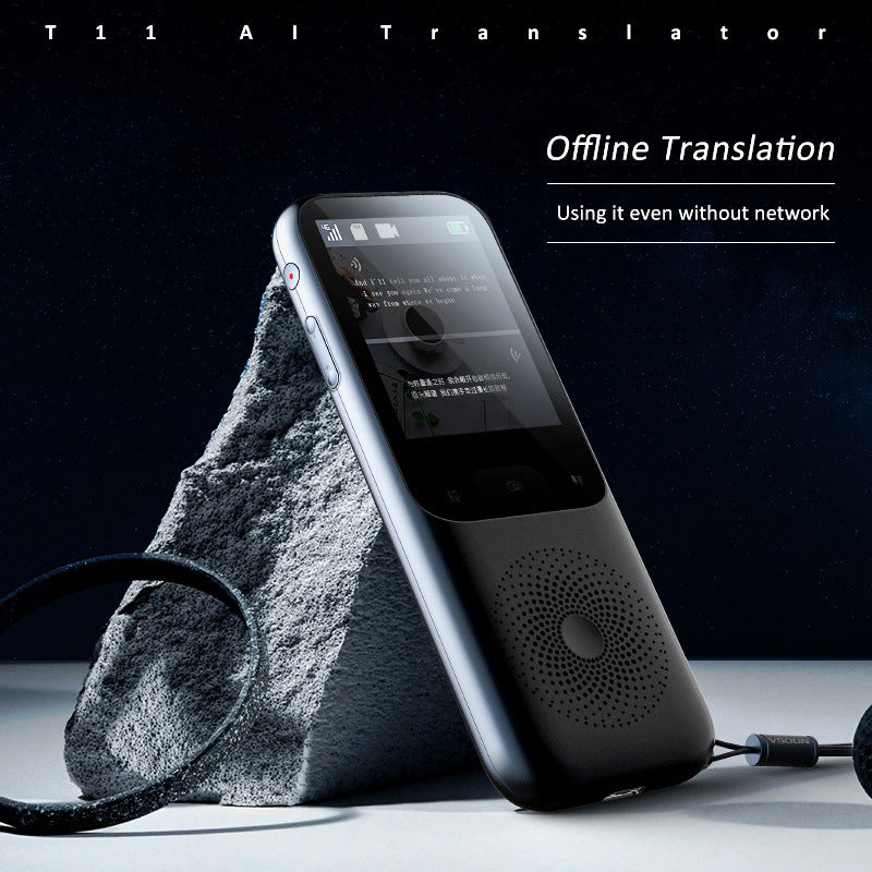 AI translator with 138 languages-14 offline languages, featuring a sleek design for easy use