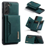 Simple Samsung Solid Color Magnetic Wallet/Card Holder/ Phone Case