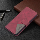 iPhone Veil Prismatic Leather Flip Case/Wallet|shockproof, bracket, magnetic absorption