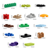 Variety of CJD bulk building blocks for kids and adults in different shapes and sizes for creative play