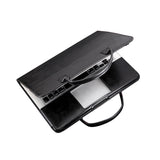 Business Laptop Bag in sleek black with a top handle and spacious interior for organizations