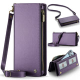 Multifunctional Universal Wallet/Phone Leather Case | Secure Pockets | 12 Card Slots