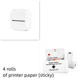 Bluetooth USB Portable Mini Thermal Label/Photo Printer: Work | Home | School