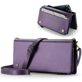 Multifunctional Universal Wallet/Phone Leather Case | Secure Pockets | 12 Card Slots