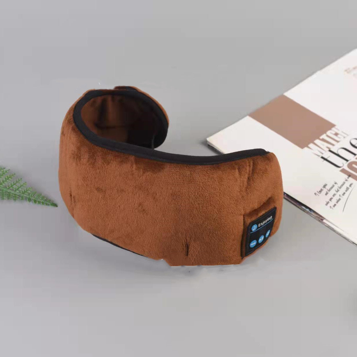 BT 5.0 Earphones Eye Mask Music Player Sports Headband Travel Headset Speakers - StoreFour