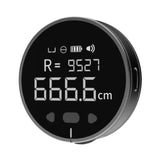 high precision electronic ruler digital tape measure with clear LCD display in black