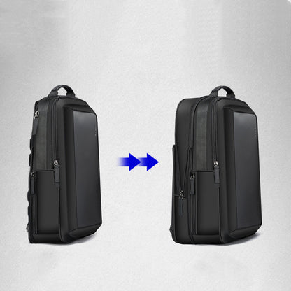 Expandable Smart Business Backpack with sleek design and versatile storage options