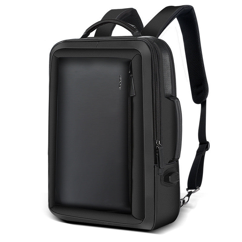 Expandable Smart Business Backpack with Durable Material and Sleek Design