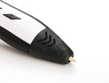 Close-up of CJD four-colour 3D printing drawing pens for kids with sleek design and precision tip