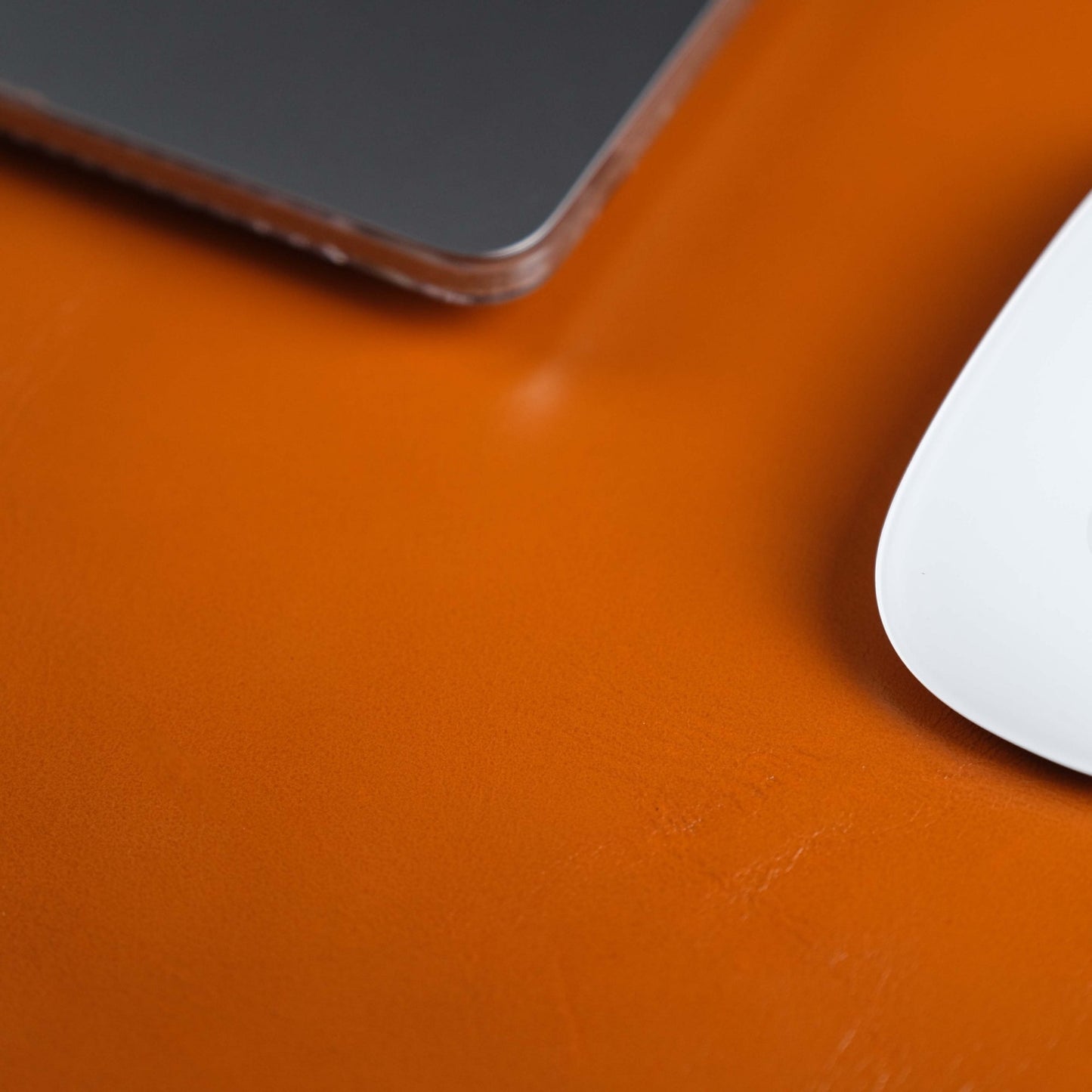 The Jersey Tan — Full-Grain Leather Desk Pad