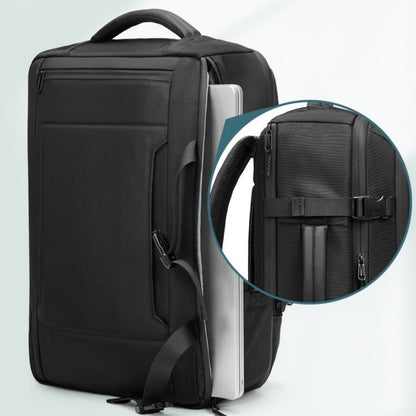 large-capacity business laptop bag with multiple compartments and sturdy straps for secure carrying