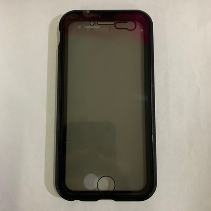 magnetic iPhone case with privacy screen featuring full protective coverage and sleek black design