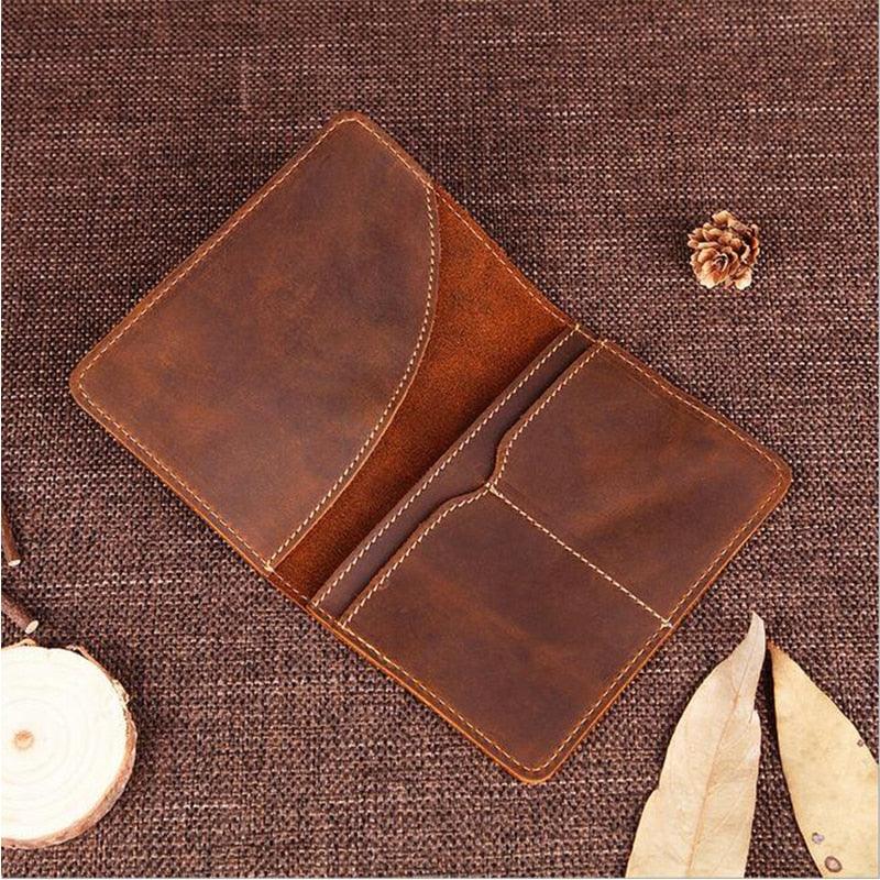 The Priam | Handmade Leather Passport Cover