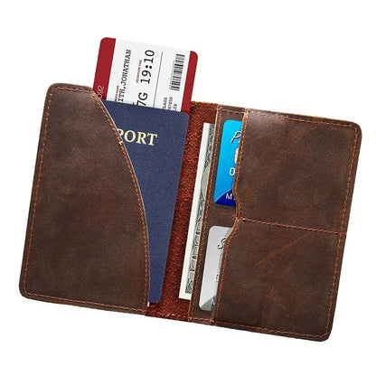 The Priam | Handmade Leather Passport Cover