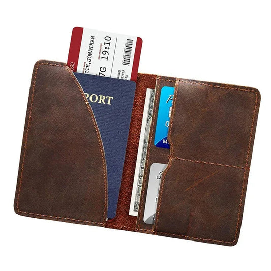 The Priam | Handmade Leather Passport Cover