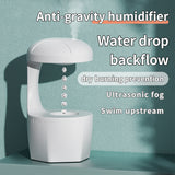 Anti-Gravity Humidifier with Ultrasonic Fog and Backflow Design, a quiet home humidifier with aroma