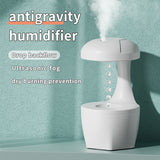 Antigravity Humidifier with Ultrasonic Fog and Dry Burning Prevention, a quiet home humidifier with aroma