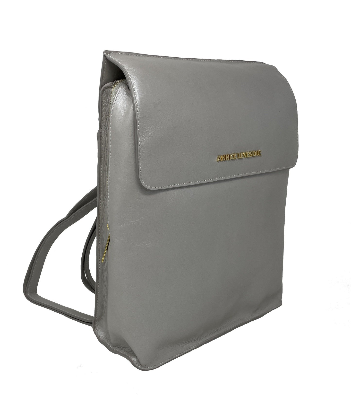 The Antoinette | Aniline Full-Grain Leather Backpack | Made in Canada