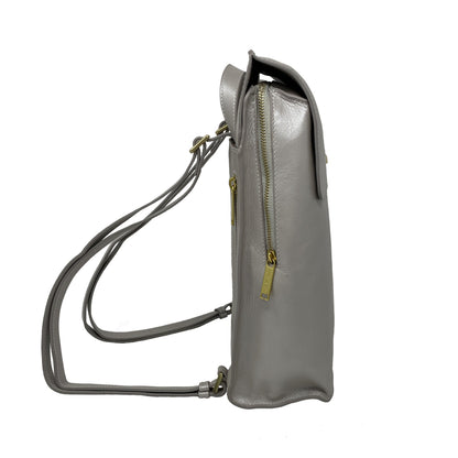 The Antoinette | Aniline Full-Grain Leather Backpack | Made in Canada