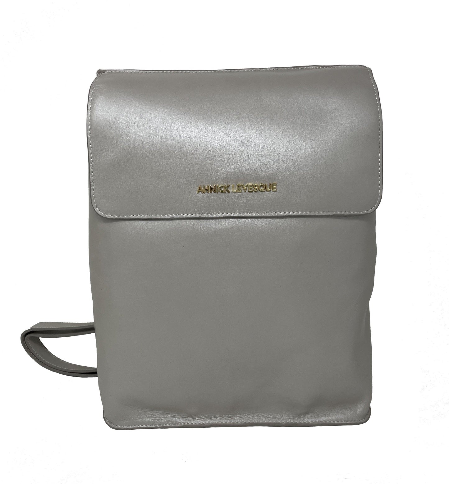 The Antoinette | Aniline Full-Grain Leather Backpack | Made in Canada