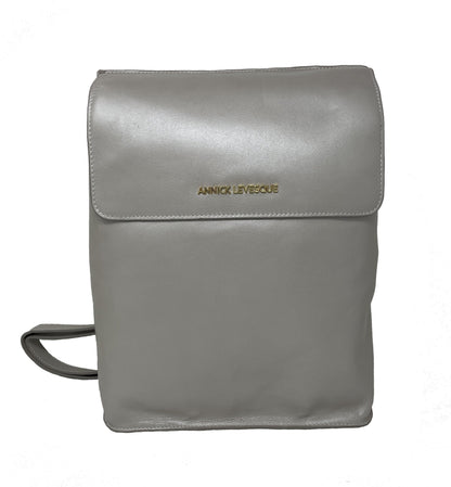 The Antoinette | Aniline Full-Grain Leather Backpack | Made in Canada