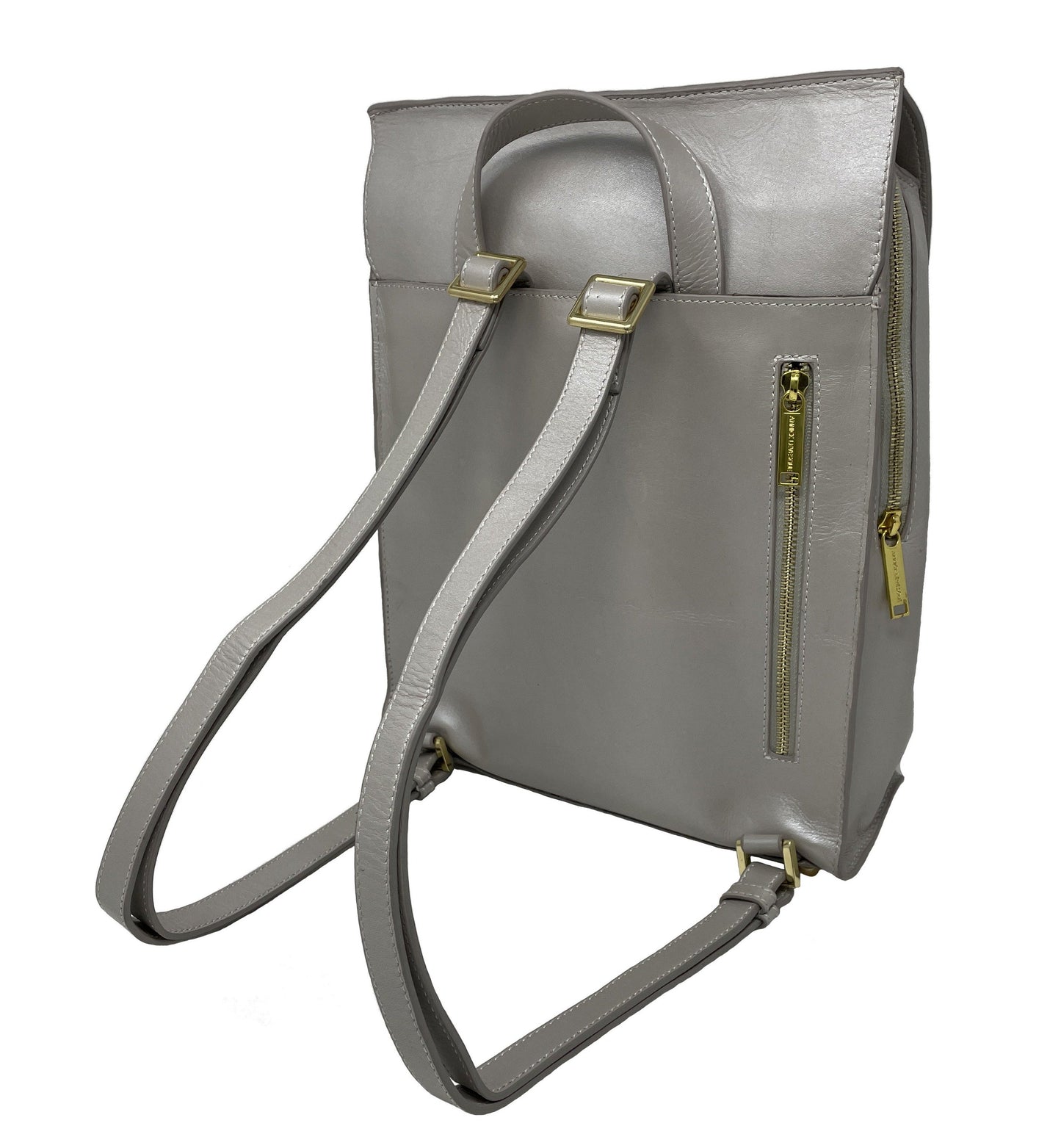 The Antoinette | Aniline Full-Grain Leather Backpack | Made in Canada