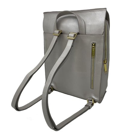 The Antoinette | Aniline Full-Grain Leather Backpack | Made in Canada