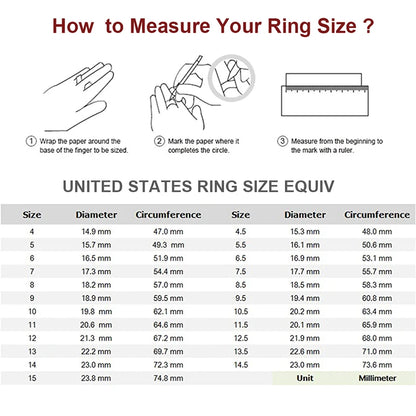 Guide on how to measure ring size for a 925 sterling silver Irish promise ring for women