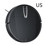 Ultra-Thin Robot Vacuum Cleaner with Smart Navigation and Sleek Design
