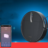ultra-thin robot vacuum cleaner with smart mapping and smartphone control features