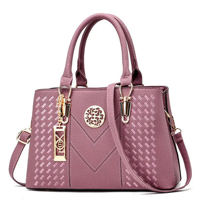 Stylish Dsers business messenger shoulder bag for women in pink with elegant detailing and adjustable strap