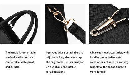 Dsers business messenger shoulder bag for women with detachable shoulder strap for versatile use