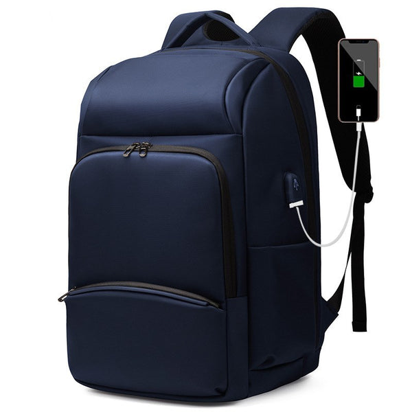 Waterproof Anti-Theft Backpack with USB Charging Port for Secure Travel