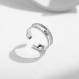 women's diamond adjustable ring with elegant design and shimmering accents